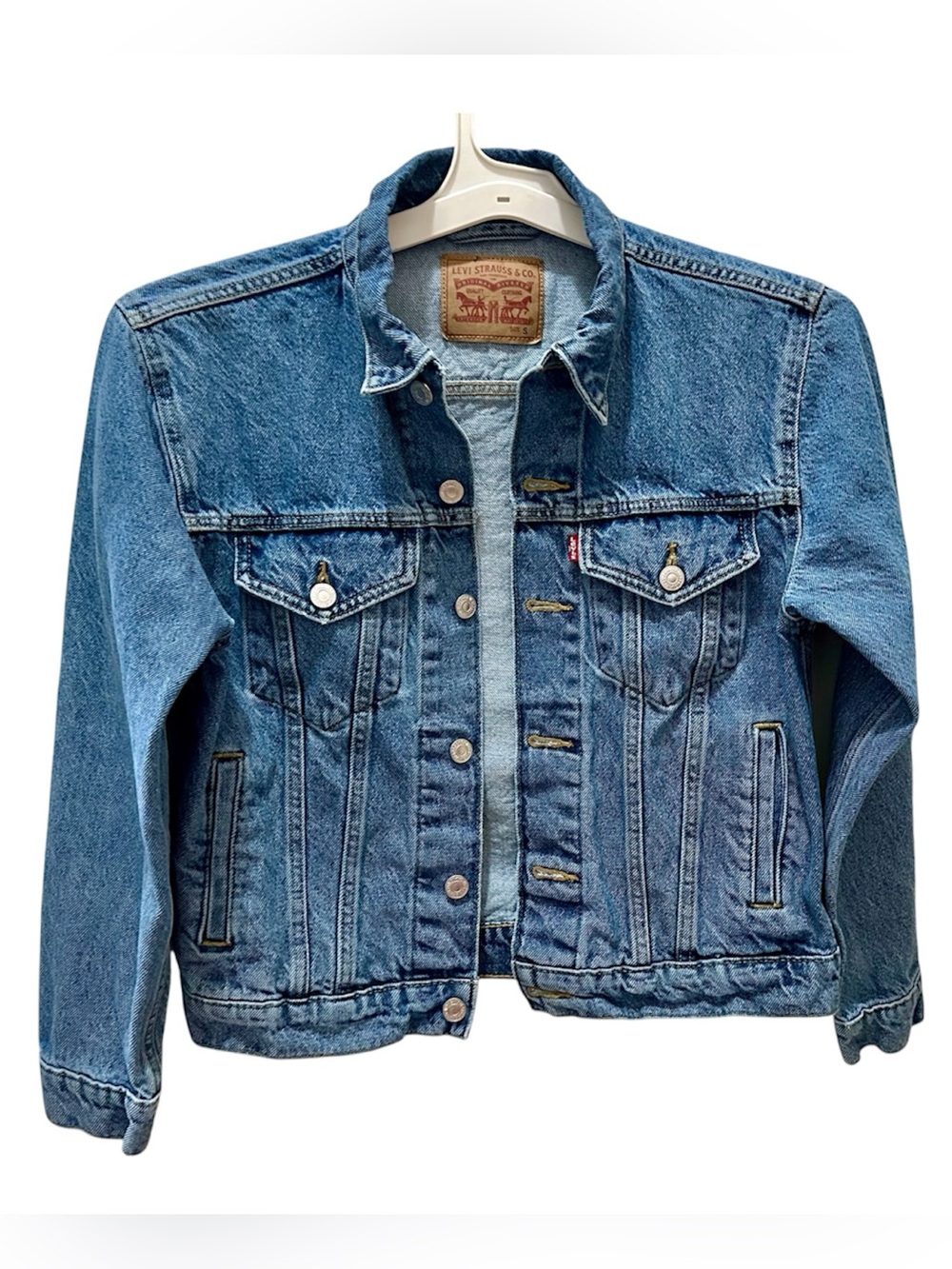 Levi's Women's Ex-Boyfriend Trucker Jean Jacket size Small